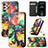 Coque Portefeuille Motif Fantaisie Livre Cuir Etui Clapet S02D pour Samsung Galaxy M32 5G Petit