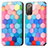 Coque Portefeuille Motif Fantaisie Livre Cuir Etui Clapet S02D pour Samsung Galaxy S20 FE (2022) 5G Colorful