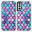 Coque Portefeuille Motif Fantaisie Livre Cuir Etui Clapet S02D pour Samsung Galaxy S21 5G Petit