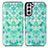 Coque Portefeuille Motif Fantaisie Livre Cuir Etui Clapet S02D pour Samsung Galaxy S21 5G Petit