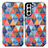 Coque Portefeuille Motif Fantaisie Livre Cuir Etui Clapet S02D pour Samsung Galaxy S21 5G Petit