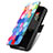 Coque Portefeuille Motif Fantaisie Livre Cuir Etui Clapet S02D pour Samsung Galaxy Z Fold4 5G Colorful