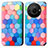 Coque Portefeuille Motif Fantaisie Livre Cuir Etui Clapet S02D pour Sharp Aquos R8s Pro Colorful