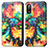 Coque Portefeuille Motif Fantaisie Livre Cuir Etui Clapet S02D pour Sony Xperia Ace II Mixte