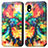 Coque Portefeuille Motif Fantaisie Livre Cuir Etui Clapet S02D pour Sony Xperia Ace III Mixte