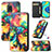 Coque Portefeuille Motif Fantaisie Livre Cuir Etui Clapet S02D pour Xiaomi Redmi Note 9 Pro Max Petit