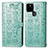 Coque Portefeuille Motif Fantaisie Livre Cuir Etui Clapet S03D pour Google Pixel 5a 5G Vert