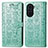 Coque Portefeuille Motif Fantaisie Livre Cuir Etui Clapet S03D pour Huawei Nova 10 Pro Vert