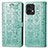 Coque Portefeuille Motif Fantaisie Livre Cuir Etui Clapet S03D pour Motorola Moto Edge 40 Pro 5G Vert