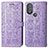 Coque Portefeuille Motif Fantaisie Livre Cuir Etui Clapet S03D pour Motorola Moto G Play (2023) Petit