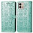 Coque Portefeuille Motif Fantaisie Livre Cuir Etui Clapet S03D pour Motorola Moto G Stylus (2023) 4G Vert