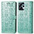 Coque Portefeuille Motif Fantaisie Livre Cuir Etui Clapet S03D pour Motorola Moto G13 Vert