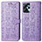 Coque Portefeuille Motif Fantaisie Livre Cuir Etui Clapet S03D pour Motorola Moto G13 Violet