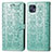 Coque Portefeuille Motif Fantaisie Livre Cuir Etui Clapet S03D pour Motorola Moto G50 5G Vert