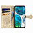 Coque Portefeuille Motif Fantaisie Livre Cuir Etui Clapet S03D pour Motorola Moto G52j 5G Petit