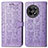 Coque Portefeuille Motif Fantaisie Livre Cuir Etui Clapet S03D pour OnePlus 11R 5G Violet