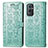 Coque Portefeuille Motif Fantaisie Livre Cuir Etui Clapet S03D pour OnePlus 9 Pro 5G Vert