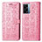 Coque Portefeuille Motif Fantaisie Livre Cuir Etui Clapet S03D pour OnePlus Nord N300 5G Rose