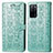 Coque Portefeuille Motif Fantaisie Livre Cuir Etui Clapet S03D pour Oppo A53s 5G Vert