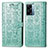 Coque Portefeuille Motif Fantaisie Livre Cuir Etui Clapet S03D pour Oppo K10 5G India Vert