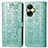 Coque Portefeuille Motif Fantaisie Livre Cuir Etui Clapet S03D pour Realme C55 Petit