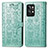 Coque Portefeuille Motif Fantaisie Livre Cuir Etui Clapet S03D pour Realme GT2 Pro 5G Vert