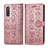 Coque Portefeuille Motif Fantaisie Livre Cuir Etui Clapet S03D pour Samsung Galaxy A41 SC-41A Petit