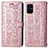 Coque Portefeuille Motif Fantaisie Livre Cuir Etui Clapet S03D pour Samsung Galaxy M31s Petit