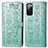 Coque Portefeuille Motif Fantaisie Livre Cuir Etui Clapet S03D pour Samsung Galaxy S20 FE (2022) 5G Vert