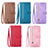 Coque Portefeuille Motif Fantaisie Livre Cuir Etui Clapet S03D pour Samsung Galaxy S21 5G Petit