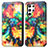 Coque Portefeuille Motif Fantaisie Livre Cuir Etui Clapet S03D pour Samsung Galaxy S22 Ultra 5G Mixte