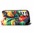 Coque Portefeuille Motif Fantaisie Livre Cuir Etui Clapet S03D pour Samsung Galaxy S22 Ultra 5G Petit