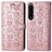 Coque Portefeuille Motif Fantaisie Livre Cuir Etui Clapet S03D pour Sony Xperia 1 IV SO-51C Petit