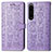 Coque Portefeuille Motif Fantaisie Livre Cuir Etui Clapet S03D pour Sony Xperia 1 IV SO-51C Petit