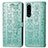 Coque Portefeuille Motif Fantaisie Livre Cuir Etui Clapet S03D pour Sony Xperia 5 III SO-53B Vert