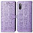 Coque Portefeuille Motif Fantaisie Livre Cuir Etui Clapet S03D pour Sony Xperia Ace II Petit