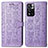 Coque Portefeuille Motif Fantaisie Livre Cuir Etui Clapet S03D pour Xiaomi Mi 11i 5G (2022) Violet