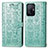 Coque Portefeuille Motif Fantaisie Livre Cuir Etui Clapet S03D pour Xiaomi Mi 11T 5G Vert