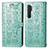 Coque Portefeuille Motif Fantaisie Livre Cuir Etui Clapet S03D pour Xiaomi Mi Note 10 Lite Vert