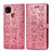 Coque Portefeuille Motif Fantaisie Livre Cuir Etui Clapet S03D pour Xiaomi POCO C31 Rose