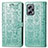 Coque Portefeuille Motif Fantaisie Livre Cuir Etui Clapet S03D pour Xiaomi Poco X4 GT 5G Vert