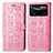 Coque Portefeuille Motif Fantaisie Livre Cuir Etui Clapet S03D pour Xiaomi Poco X4 Pro 5G Rose