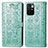 Coque Portefeuille Motif Fantaisie Livre Cuir Etui Clapet S03D pour Xiaomi Redmi 10 (2022) Vert