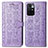 Coque Portefeuille Motif Fantaisie Livre Cuir Etui Clapet S03D pour Xiaomi Redmi 10 (2022) Violet