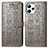 Coque Portefeuille Motif Fantaisie Livre Cuir Etui Clapet S03D pour Xiaomi Redmi 12 4G Gris