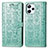 Coque Portefeuille Motif Fantaisie Livre Cuir Etui Clapet S03D pour Xiaomi Redmi 12 4G Vert