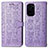 Coque Portefeuille Motif Fantaisie Livre Cuir Etui Clapet S03D pour Xiaomi Redmi K40 Pro 5G Violet