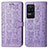 Coque Portefeuille Motif Fantaisie Livre Cuir Etui Clapet S03D pour Xiaomi Redmi K40S 5G Violet