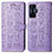 Coque Portefeuille Motif Fantaisie Livre Cuir Etui Clapet S03D pour Xiaomi Redmi K50 Gaming AMG F1 5G Violet