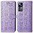 Coque Portefeuille Motif Fantaisie Livre Cuir Etui Clapet S03D pour Xiaomi Redmi K50 Ultra 5G Violet